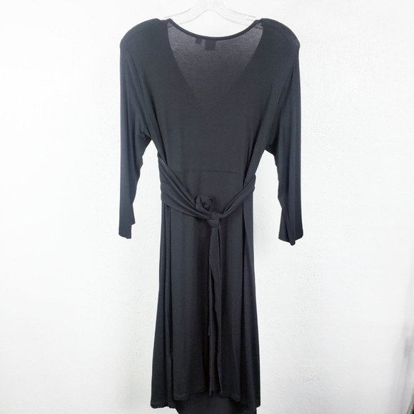 GAP Black Wrap Dress - Picture 5 of 11